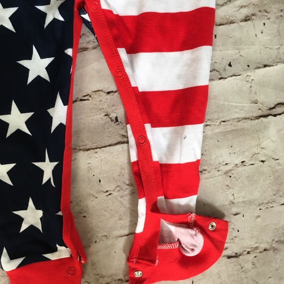 NWT Snooze button stars & stripes pajamas 3T. - Picture 8 of 8
